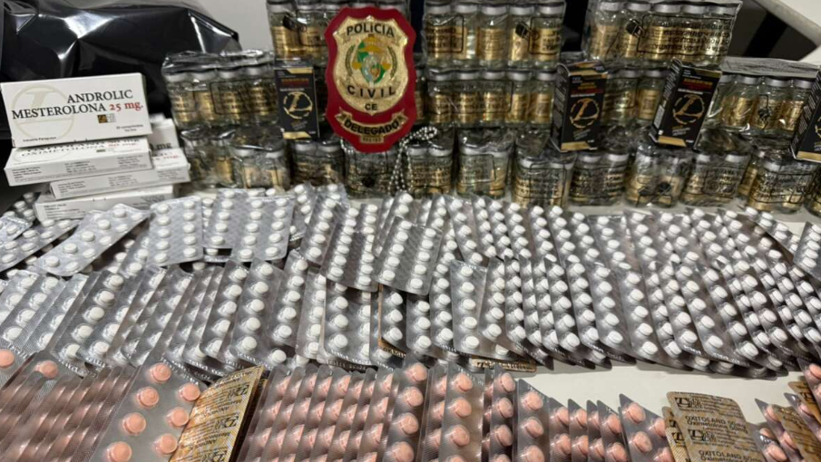 PCCE prende suspeito de distribuir anabolizantes em academias