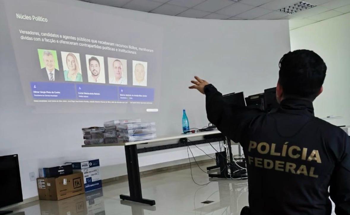 Presidente da Câmara Municipal preso em operação da PF recente