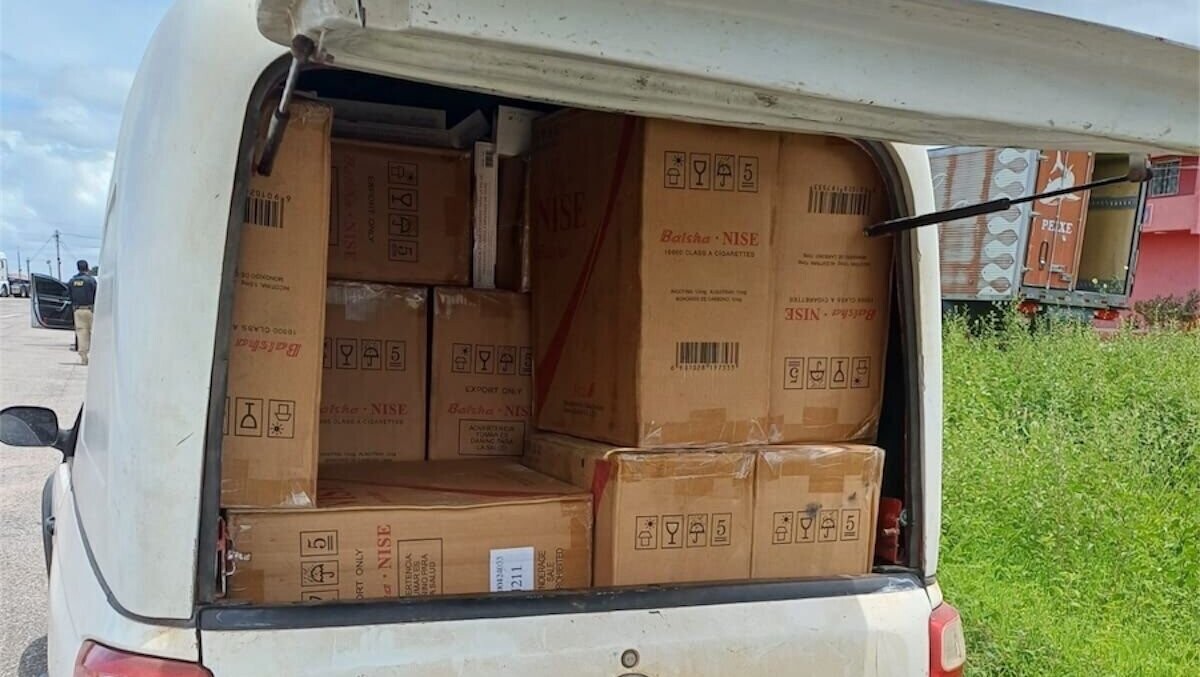 PRF apreende mais de 34 mil maços de cigarros contrabandeados加强 segurança nas estradas.