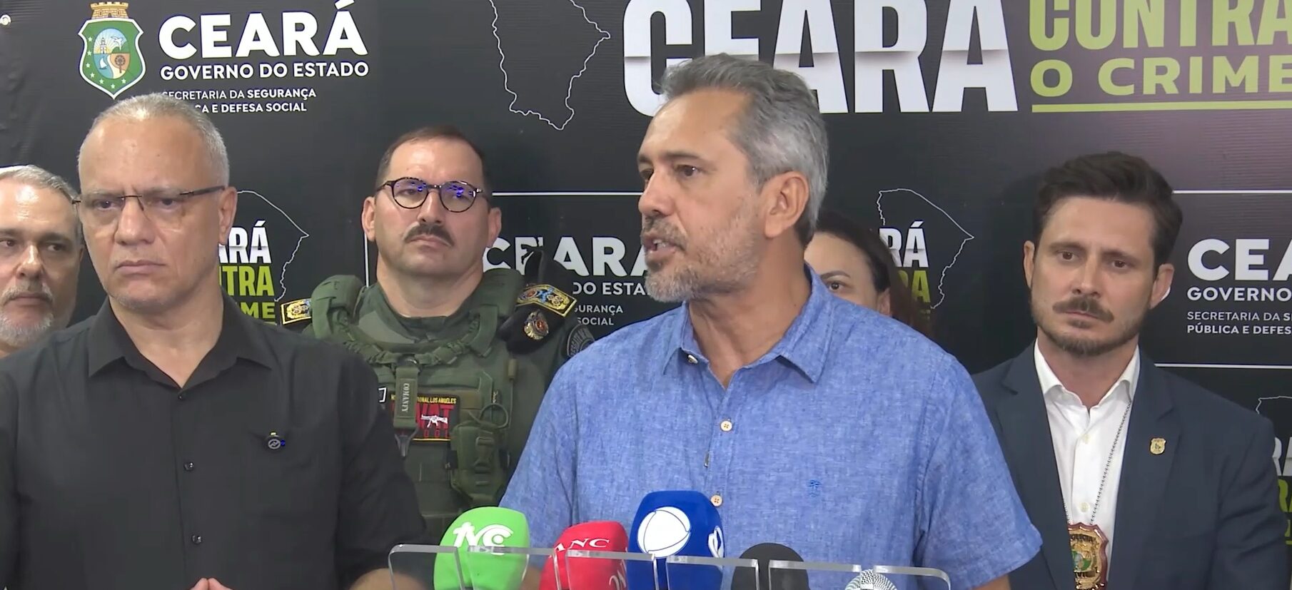 Elmano sobe o tom e critica bravata de Ciro no combate ao crime