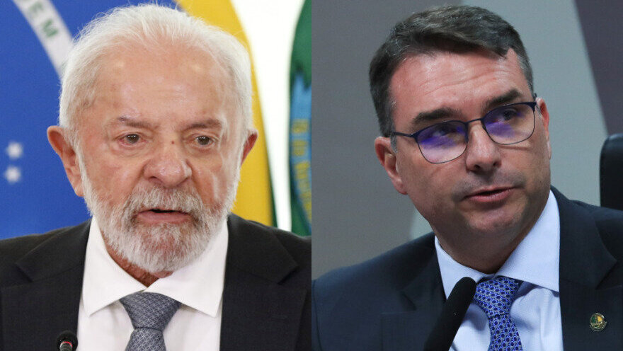 Quaest aponta liderança de Lula no 1º turno e Flávio ganha no 2º