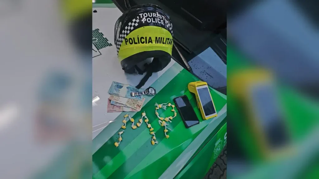 BPTur prende suspeito com ecstasy na Praia de Iracema e alerta