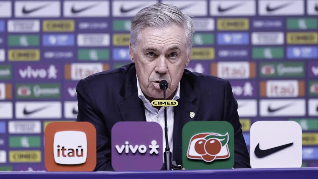 Com Neymar, Carlo Ancelotti revela convocados para a Copa
