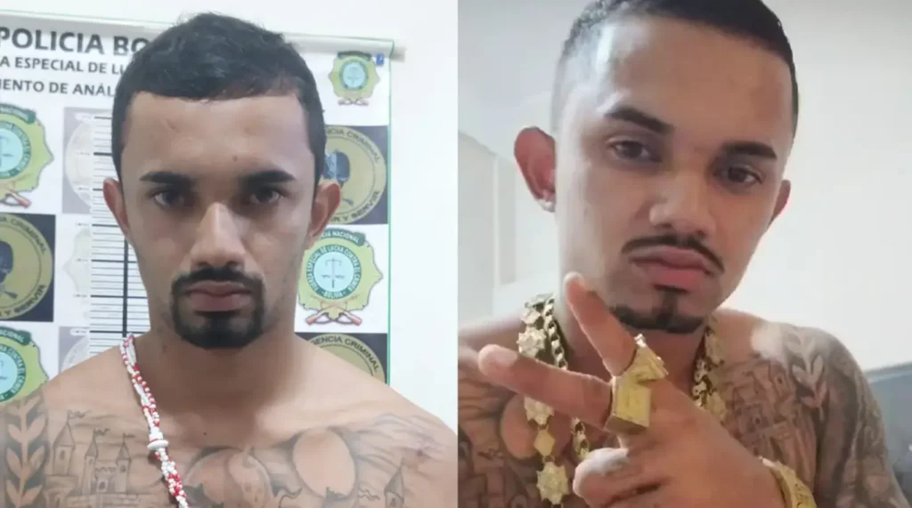 Integrante do CV de Caucaia, 'Chuck da Tabuba' é preso na Bolívia