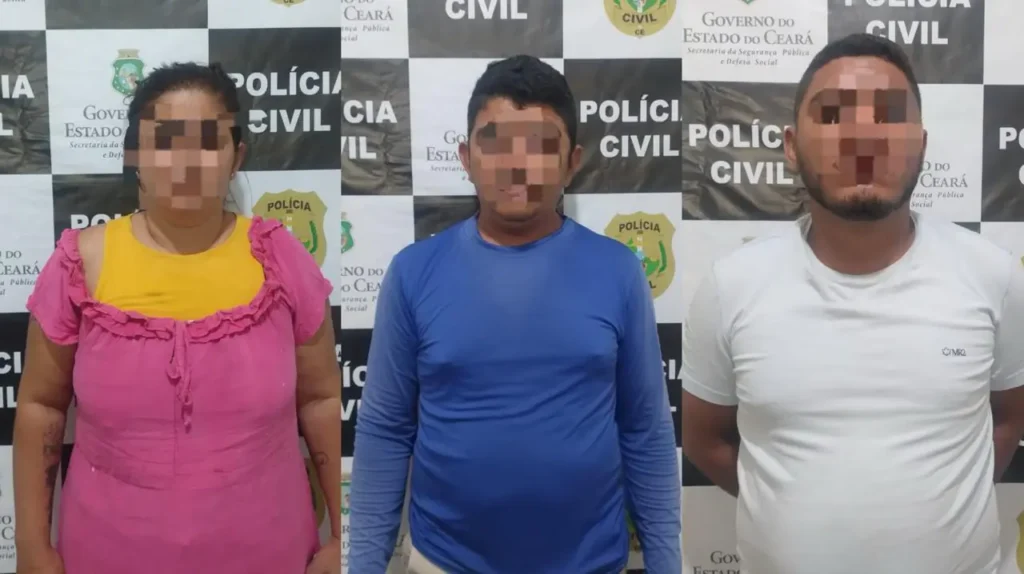 Trio é preso em flagrante por extorsão e agiotagem em Pindoretama
