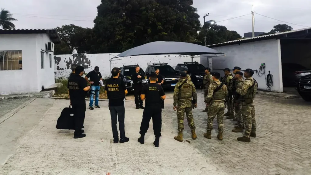 PF e forças de segurança do Ceará atuam contra crime organizado