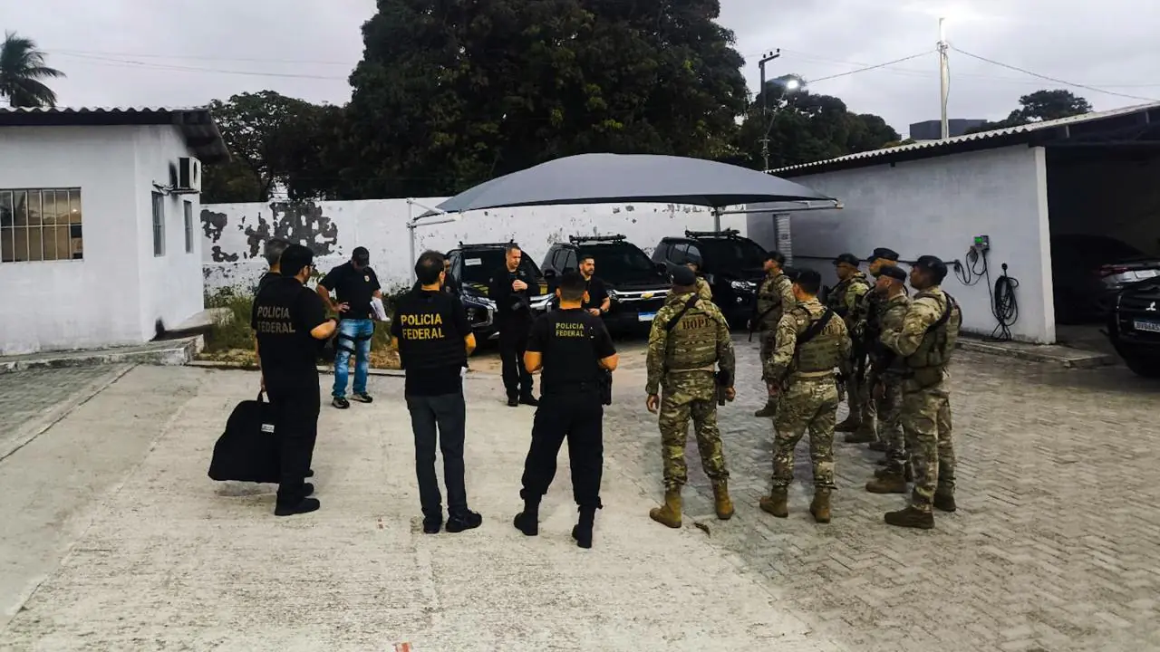 PF e forças de segurança do Ceará atuam contra crime organizado