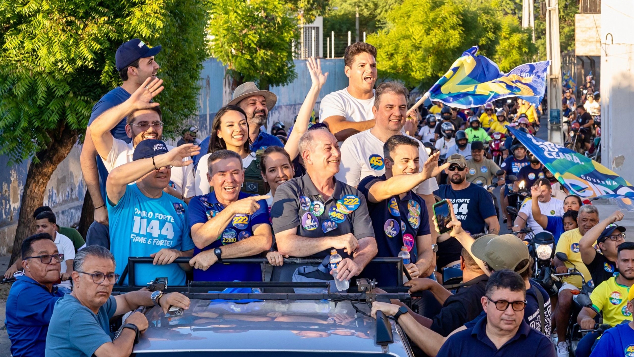 Ciro e Roberto Cláudio ampliam campanha na reta final