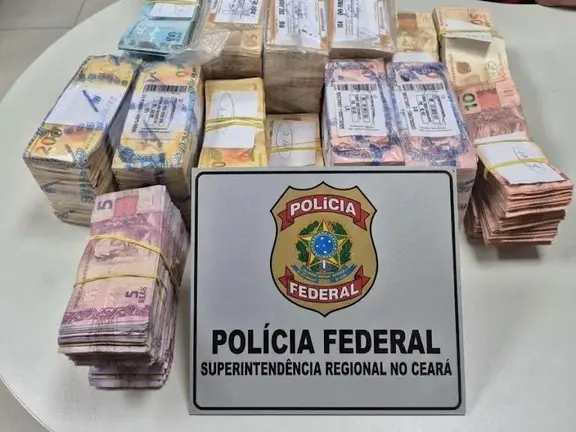 PF apreende R$ 1 milhão em ações contra crimes eleitorais no Ceará